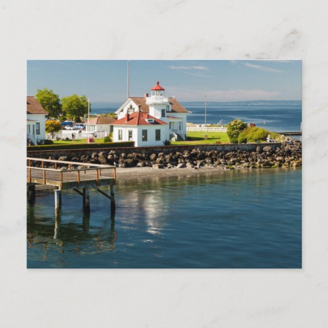 Mukilteo Lighthouse, Mukilteo, Washington, USA Vykort (Framsida)