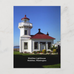 Mukilteo Lighthouse, Mukilteo, Washington Vykort
