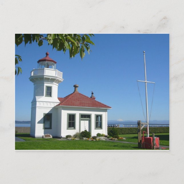 Mukilteo Lighthouse Vykort (Framsida)