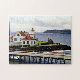 Mukilteo Lighthouse, Washington Jigszle Puzzle Pussel