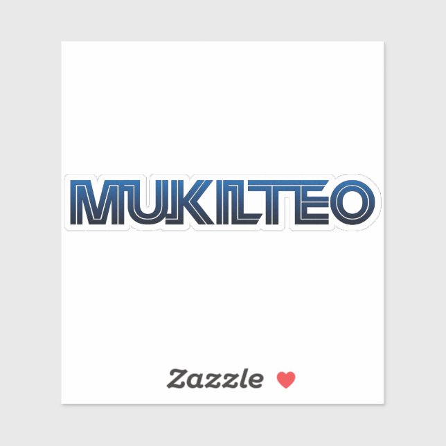 Mukilteo WA Klistermärken (Ark)