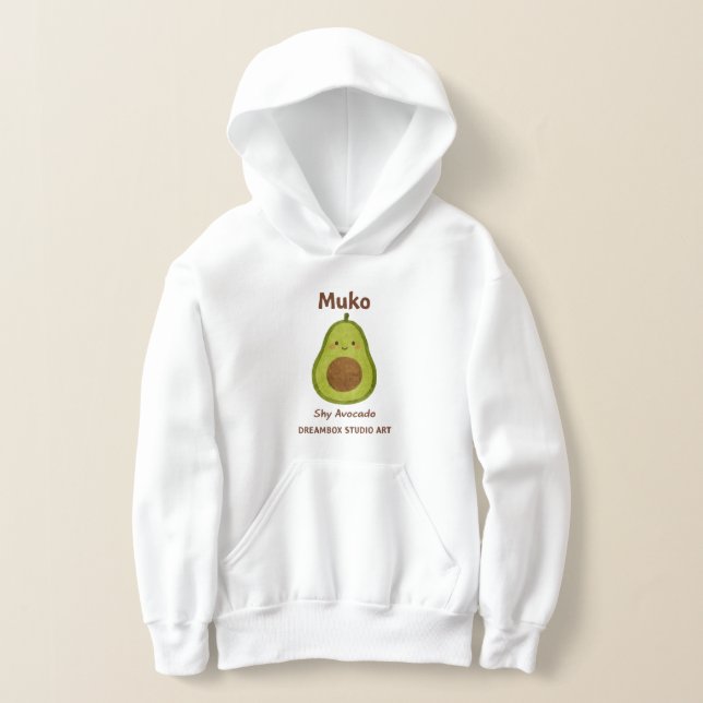 Muko – Blyg Avokado T Shirt (Laydown)
