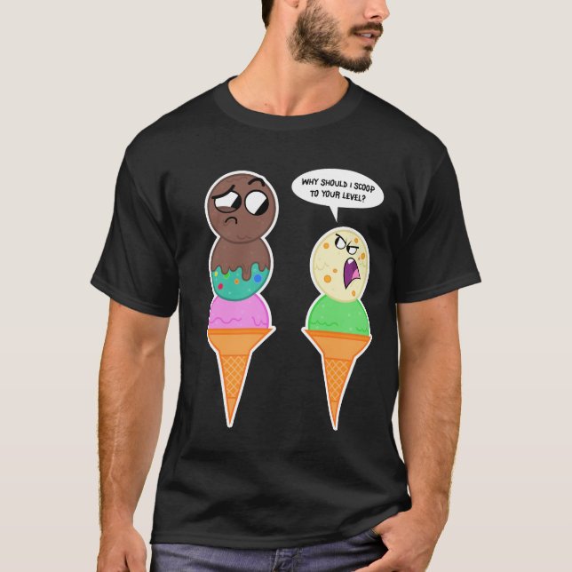Mukpuddy glass kammar hem - den svart tshirten t shirt (Framsida)