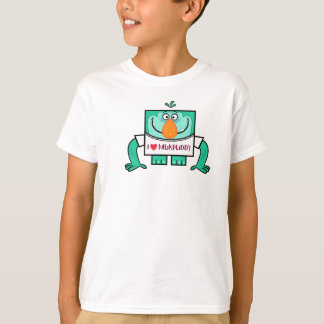 Mukpuddy - "l <3 Muk" Kids Ringer Shirt T-shirt