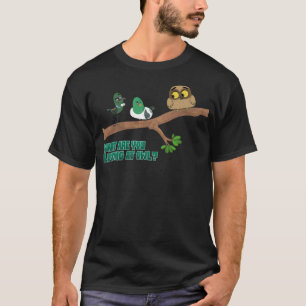 Mukpuddy "vad är du tittar ugglan ", t-shirt