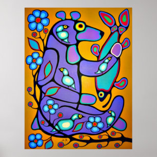 Mukwa-Bear Poster