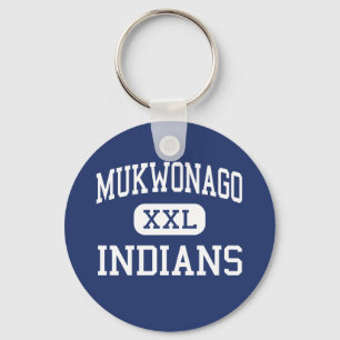Mukwonago - indier - kick - Mukwonago Wisconsin Nyckelring