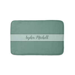 MUL-MAT (Ocean Teal Namn Bath Mat) Badrumsmatta