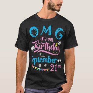 MUL:s födelsedag Den 21 september Lycklig T Shirt