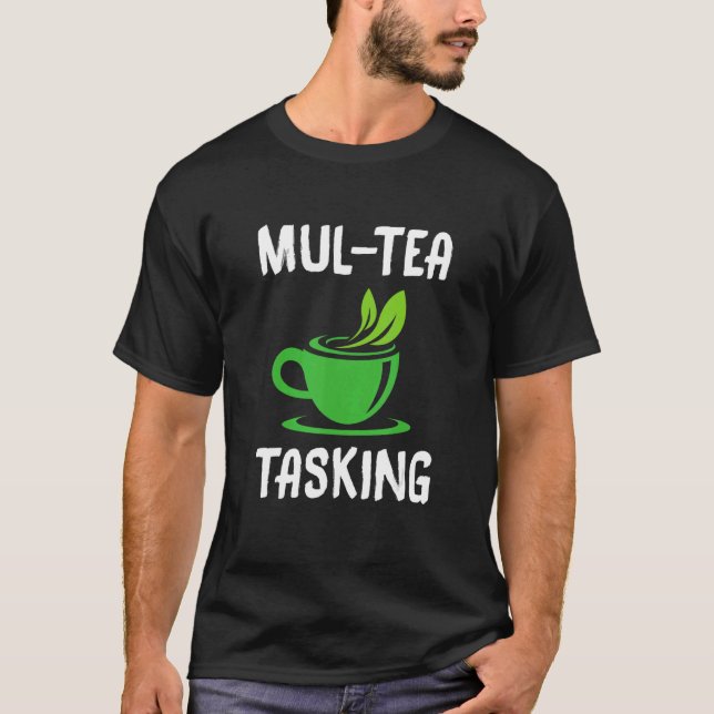 Mul Tea Trequest Tea Tea Drinker Tea Brewing Kopp T Shirt (Framsida)