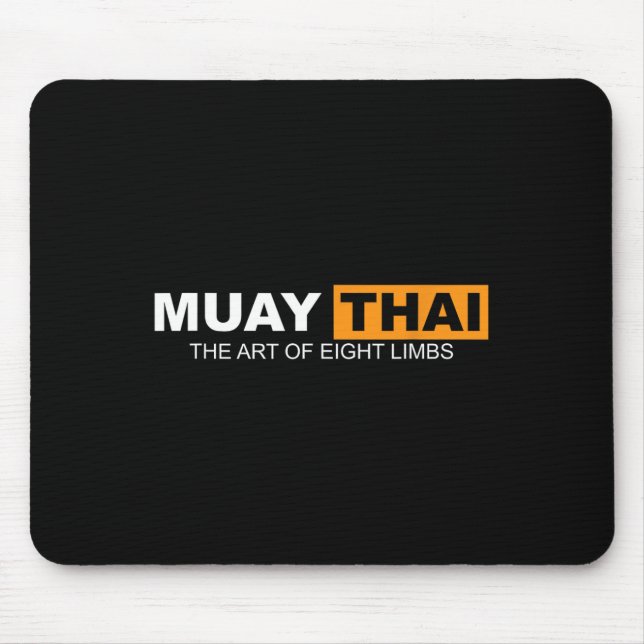 Mul thai konsten av åtta limmer med fickboxning oc musmatta (Framsidan)