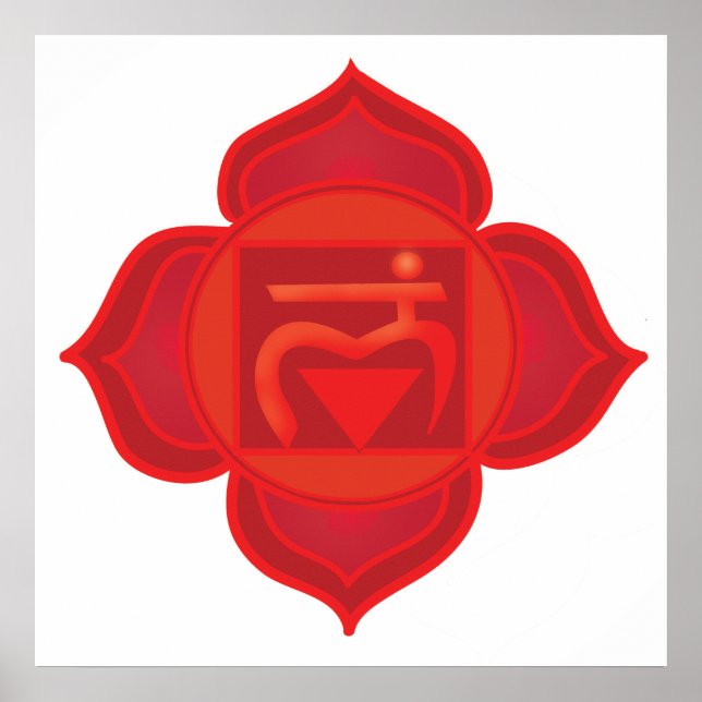 Muladhara chakra Poster (Framsidan)