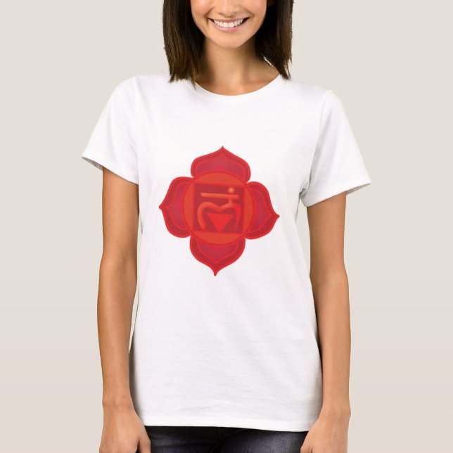 Muladhara chakra Women's T-Shirt (Framsida)
