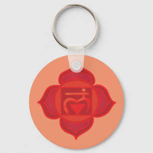Muladhara eller Root Chakra Nyckelring