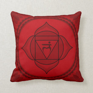 Muladhara eller root chakra Pillow Kudde