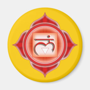 Muladhara eller Root the 1st Chakra Magnet