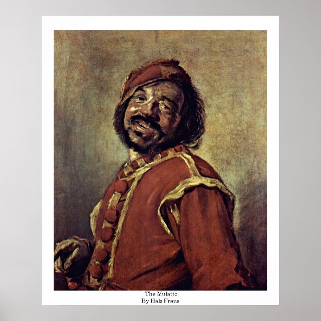 Mulatto by Hals Frans Poster (Framsidan)