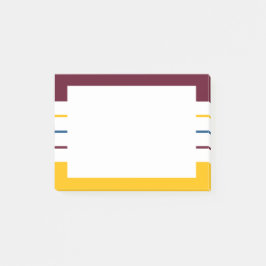 Mulberry Amber Autumnal Rand Post-it Block