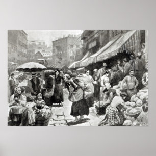 Mulberry Bend Italy Colony i New York Poster