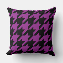 Mulberry Houndstooth Kudde