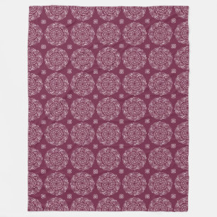 Mulberry Mandala Fleecefilt