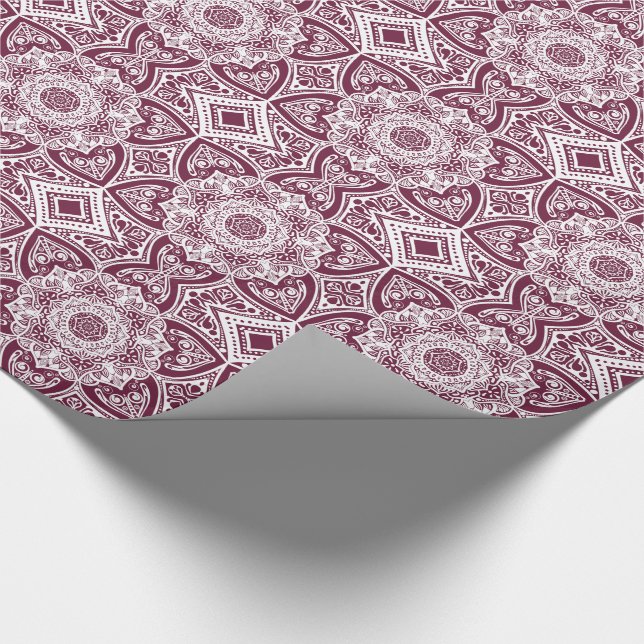 Mulberry Mandala Presentpapper (Hörn)