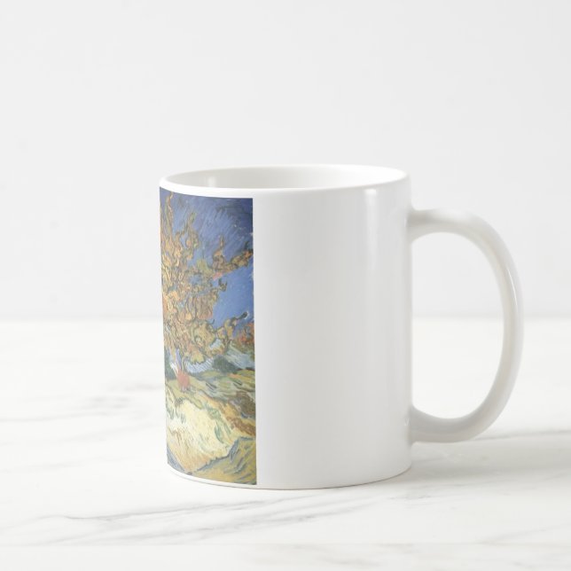 Mulberry Träd av van Gogh Kaffemugg (Höger)