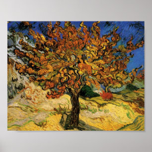 Mulberry Träd (F637) Van Gogh Fine Art Poster
