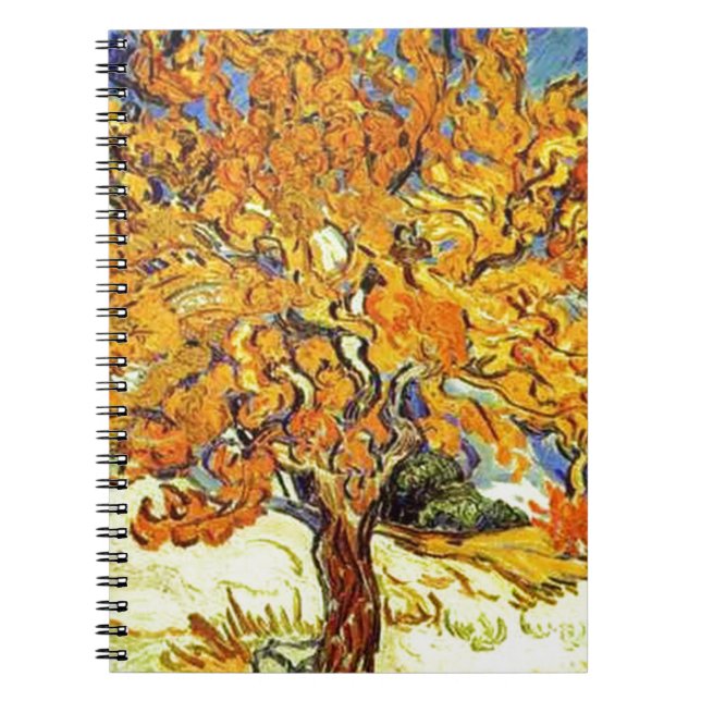 Mulberry Träd, Vincent Van Gogh Anteckningsbok (Framsidan)