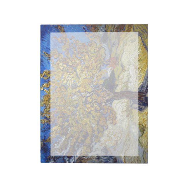 Mulberry Träd, Vincent van Gogh. Vintage Anteckningsblock (Roterad)
