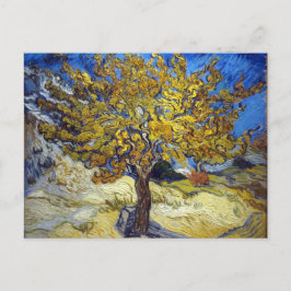 Mulberry Träd, Vincent van Gogh. Vintage Vykort