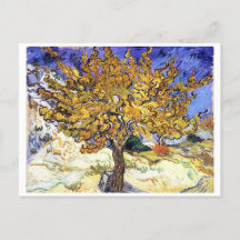 Mulberry Träd, Vincent van Gogh
