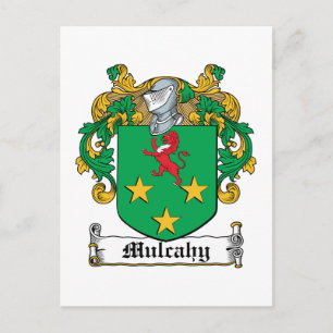 Mulcahy Family Crest Vykort