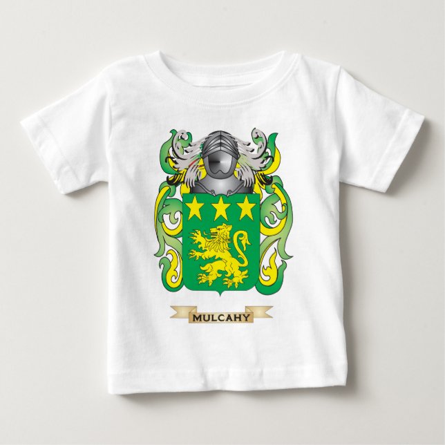 Mulcahy vapensköld (familjvapenskölden) tee shirt (Framsida)
