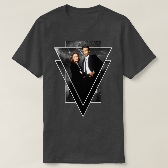 Mulder amp Scully T Shirt (Design framsida)