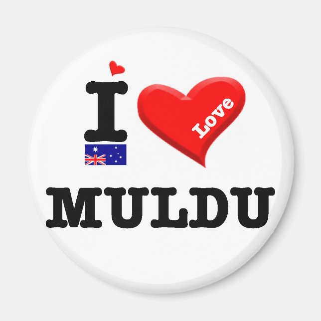 MULDU - I Kärlek Magnet (Framsidan)