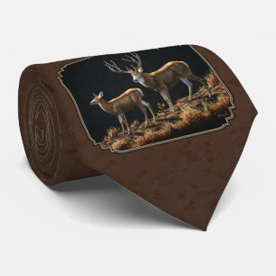 Mule Hjort Buck & Doe Brown Monogram Slips