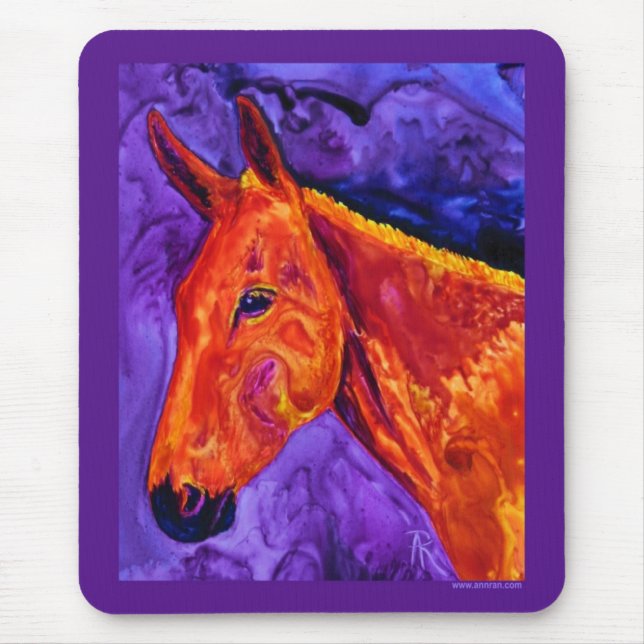 Mule Mousepad - "Rusty" Musmatta (Framsidan)