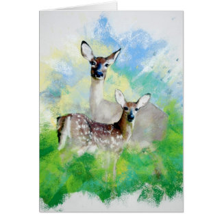 Mulehjort Hälsningskort