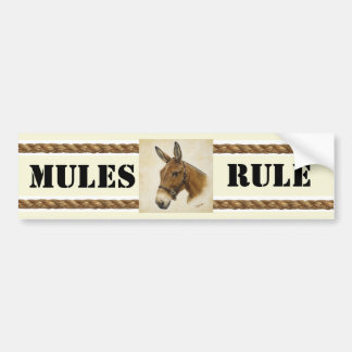 Mules härskar bildekalet bildekal