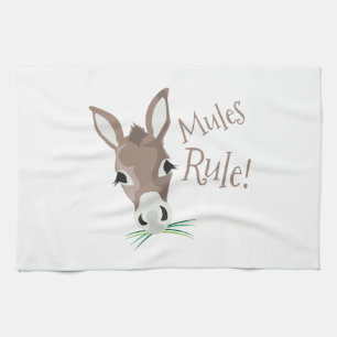 Mules härskar kökshandduk