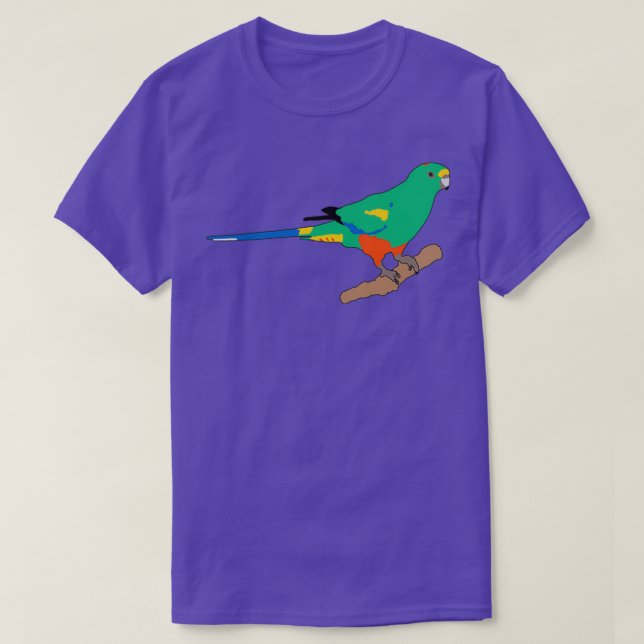 Mulga Parrot T Shirt (Design framsida)
