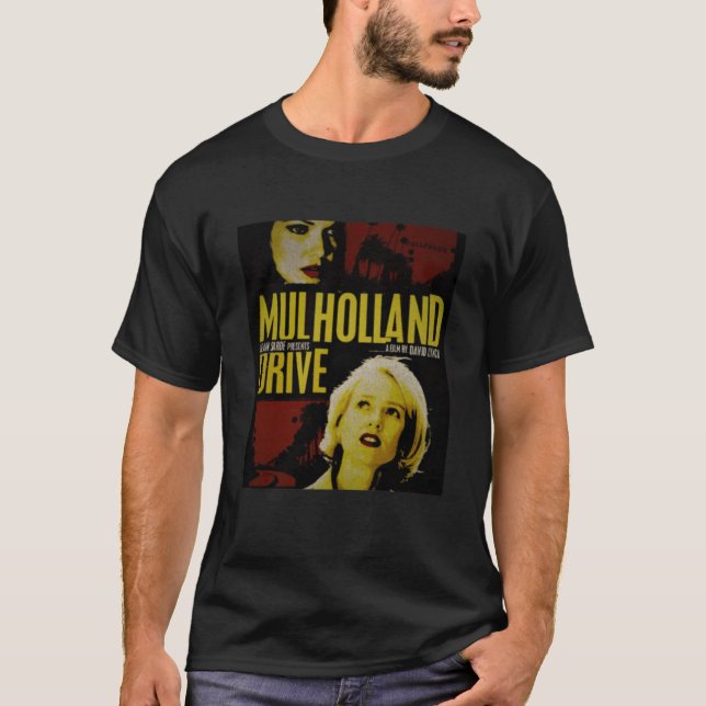 MULHOLLAND DRIVE DAVID LYNCH T SHIRT (Framsida)