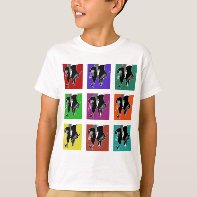 Muli-Färgat klappraster Tröja (Framsida)