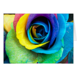 Mulit-Färgad Ro av SnapPappa, kan anpassa sig! Hälsningskort