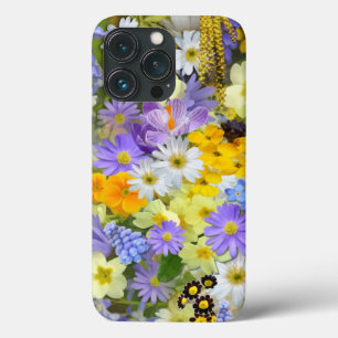 MULITFÄRGAD BLOMMIGT BAKGRUND MÖNSTER