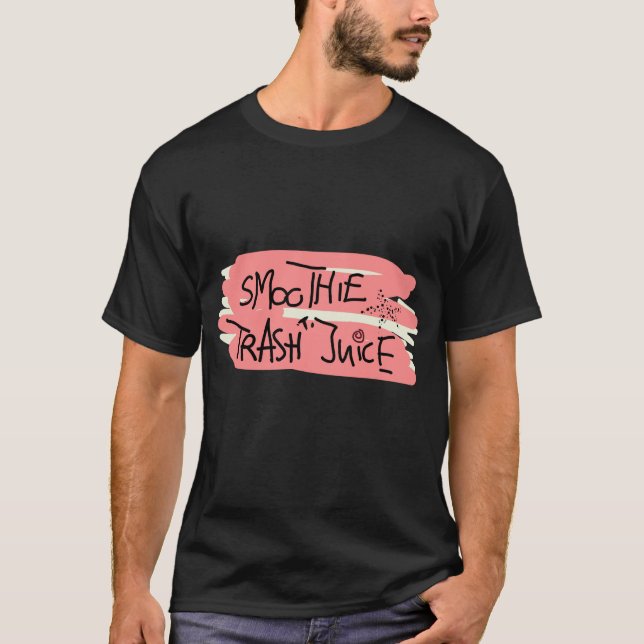 Müll saft schild t shirt (Framsida)