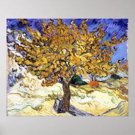 Mullbärsträd, Vincent van Gogh Poster
