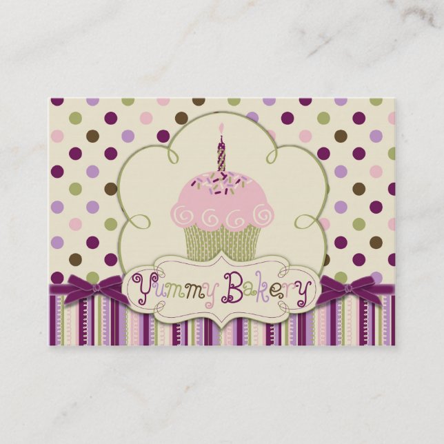 Mullbärsträdet pricker visitkorten visitkort (Framsida)