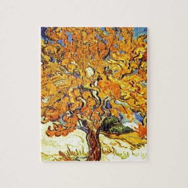 Mullbärsträdet, Vincent Van Gogh Pussel (Vertikal)